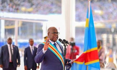 RDC: Félix Tshisekedi prête serment dans un stade rempli comme un œuf.