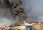 Kinshasa : l’usine de produits en plastique Plastico Do Sol consumée par un incendie de grande ampleur