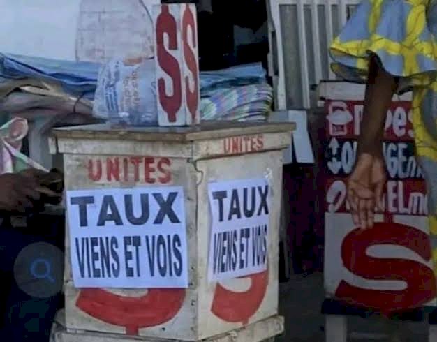 Kinshasa : le taux de change, les tableaux d'affichage en mode crescendo