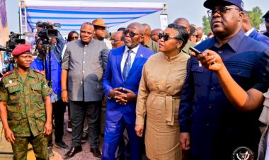 Kinshasa -Infrastructures : Tshisekedi lance les travaux de construction de la rocade