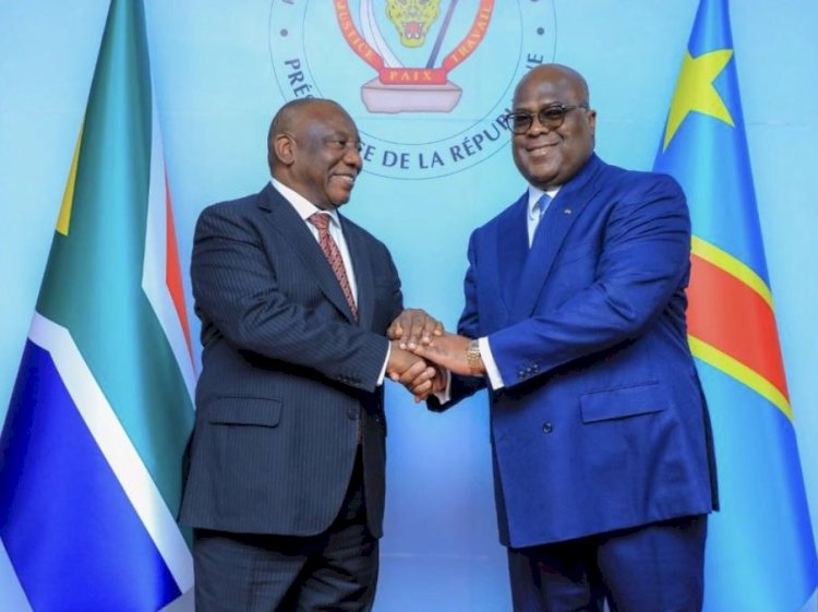 Félix Tshisekedi attendu à l’investiture du président sud-africain