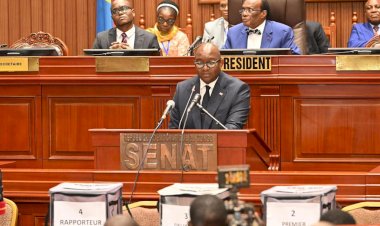 Sénat : Sama Lukonde élu président du bureau