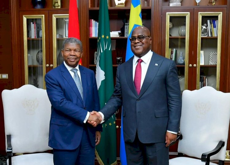 Sécurité à l’Est du Congo: Félix Tshisekedi et João Lourenço insistent sur le respect du cessez-le-feu 