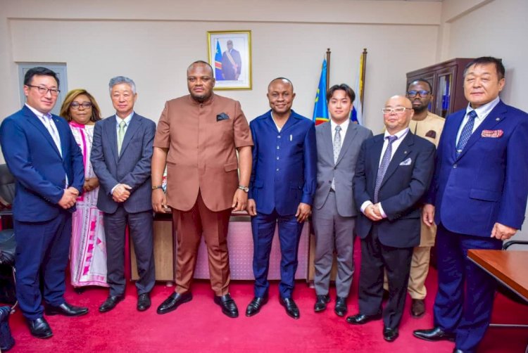 Création d’entreprise - Kinshasa : Daniel Bumba attire des entrepreneurs japonais dans l’énergie et l’agriculture