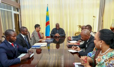 RDC:  Le Président Tshisekedi reçoit quelques membres du Gouvernement pour une séance de travail