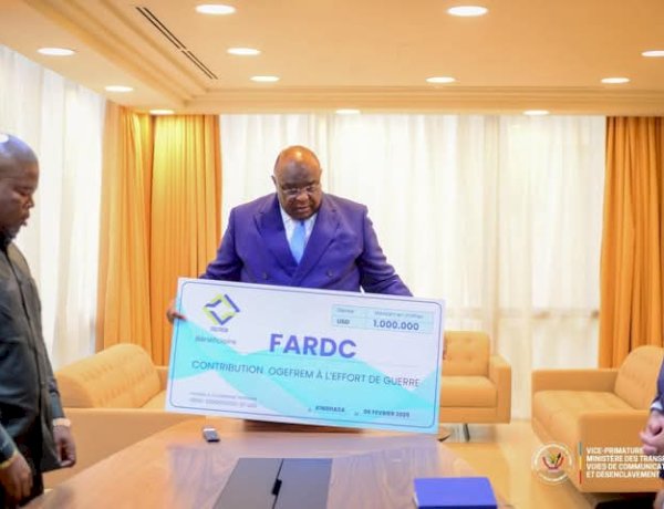 Soutien aux FARDC : OGEFREM débloque 1millon de $