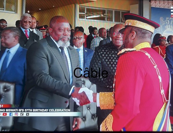 Eswatini : l’ancien président congolais Joseph Kabila participe au 57e anniversaire du roi Mswati